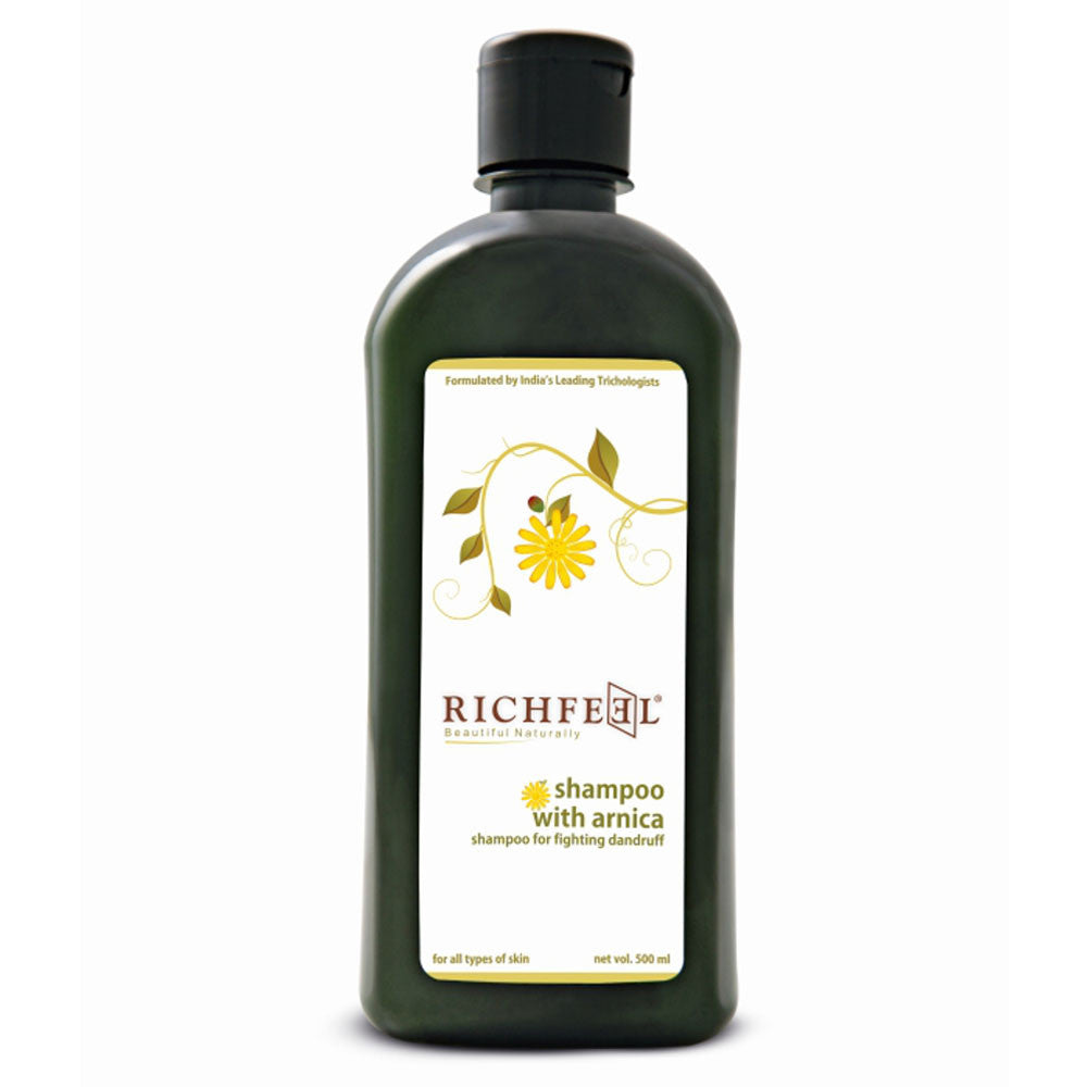 Richfeel Shampoo With Arnica For Fighting Dandruff(500 ml) - RNCK Multi Projects Ltd.