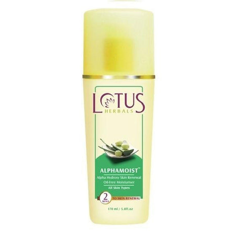 Lotus Herbals AlphamoistAlpha Hydroxy Skin Renewal OilFree Moisturiser - RNCK Multi Projects Ltd.
 - 1