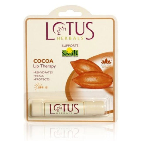 Lotus Herbals Lip Therapy Cocoa - RNCK Multi Projects Ltd.
 - 1