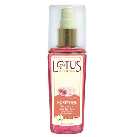 Lotus Herbals Rosetone Rose Petals Facial Skin Toner - RNCK Multi Projects Ltd.
