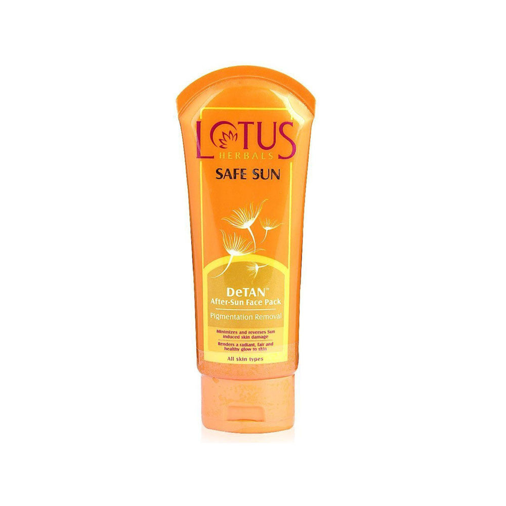 Lotus Herbals Safe Sun DeTanAfter-Sun Face Pack - RNCK Multi Projects Ltd.
 - 1