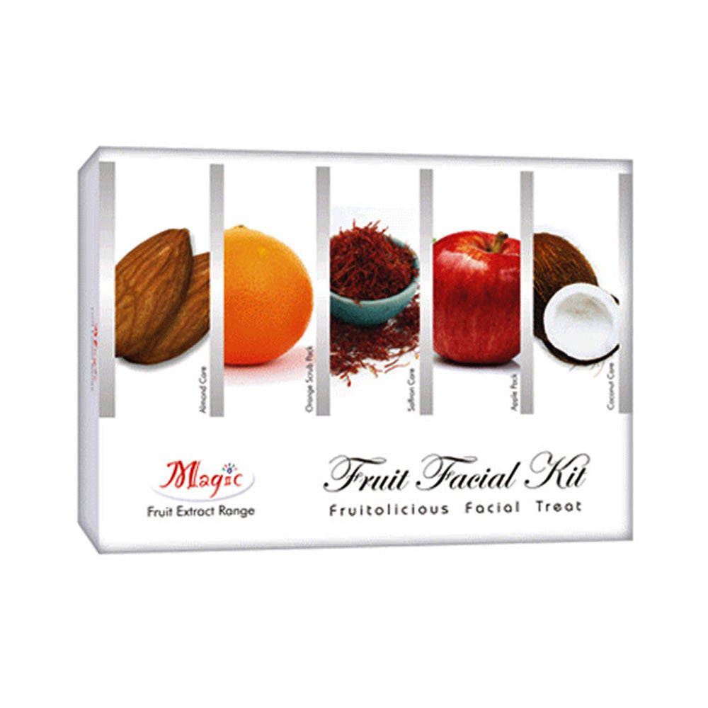 Natures Essence Magic Fruit Facial Kit 240 ml(Set of 4) - RNCK Multi Projects Ltd.
