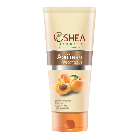 Oshea Herbals - Aprifresh - Apricot Scrub 120 Gm (all Skin Types) - RNCK Multi Projects Ltd.
