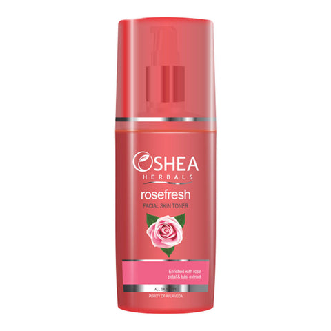 Oshea Herbals - Rosefresh - Rose Petal And Tulsi Facial Skin Toner 120 Ml (all Skin Types) - RNCK Multi Projects Ltd.

