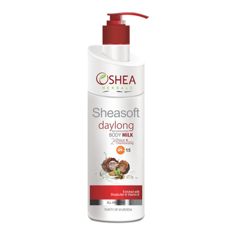 Oshea Herbals - Sheasoft - Daylong Nourishing Body Milk,spf-15 250 Ml (all Skin Types) - RNCK Multi Projects Ltd.
