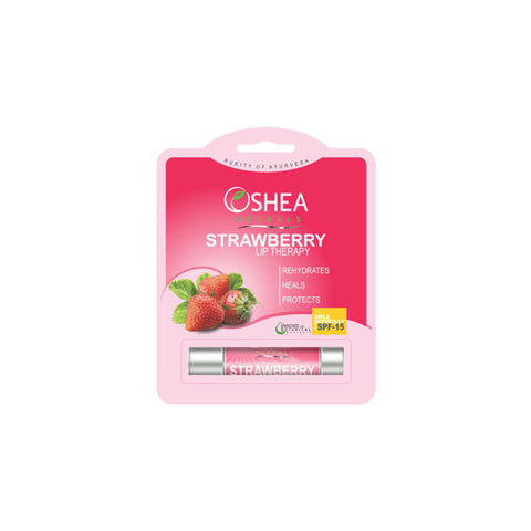 Oshea Herbals - Strawberry Lip Therapy 4gm - RNCK Multi Projects Ltd.
