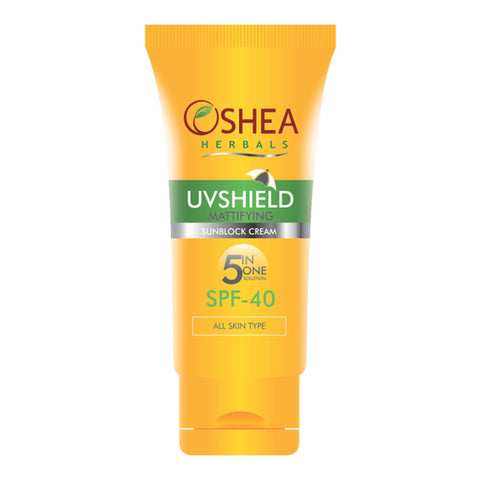 Oshea Herbals - Uvshield - Sun Block Cream Spf-40 120 Gm (all Skin Types) - RNCK Multi Projects Ltd.
