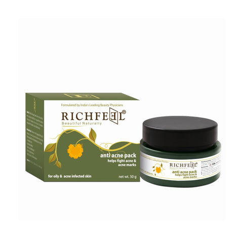 Richfeel Anti Acne Pack 50gm - RNCK Multi Projects Ltd.
