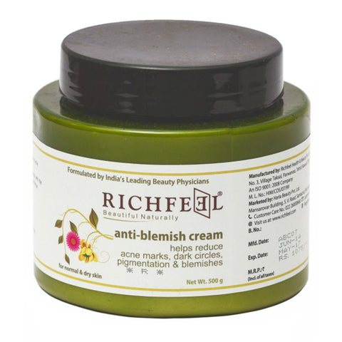 Richfeel Anti Blemish Cream 500gm - RNCK Multi Projects Ltd.
