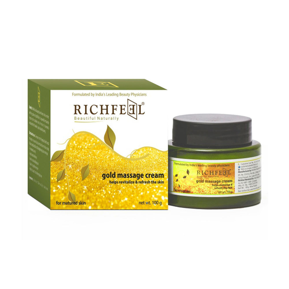 Richfeel Gold Massage Cream 100gm - RNCK Multi Projects Ltd.
