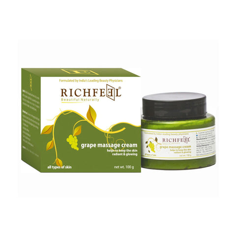 Richfeel Grape Massage Cream 100gm - RNCK Multi Projects Ltd.
