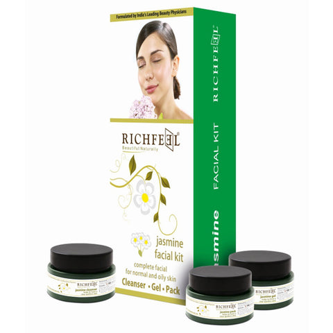 Richfeel Jasmine Facial Kit 150gm - RNCK Multi Projects Ltd.
