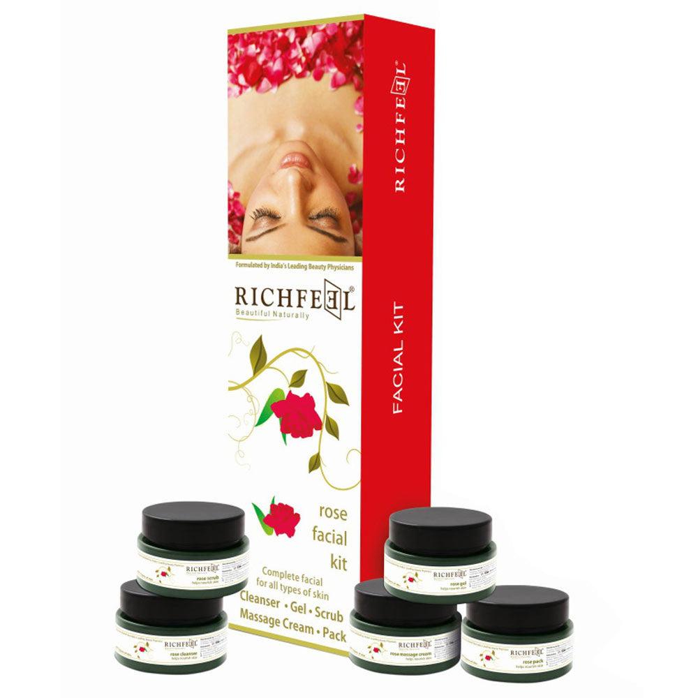 Richfeel Rose Facial Kit 250gm - RNCK Multi Projects Ltd.
