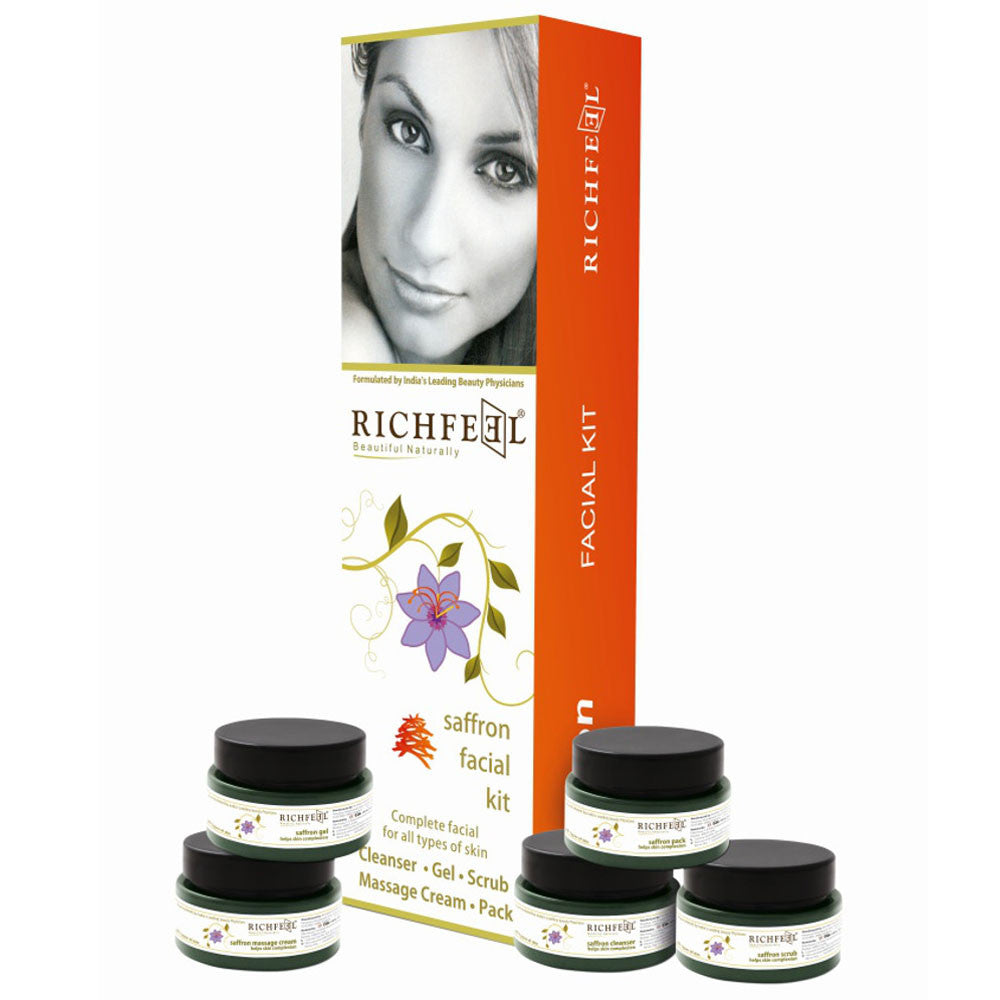 Richfeel Saffron Facial Kit 250gm - RNCK Multi Projects Ltd.
