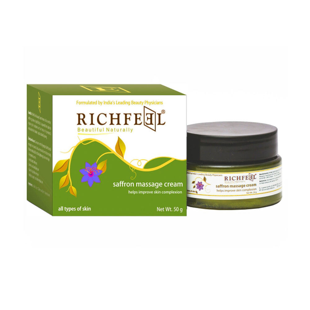 Richfeel Saffron Massage Cream 50gm - RNCK Multi Projects Ltd.
