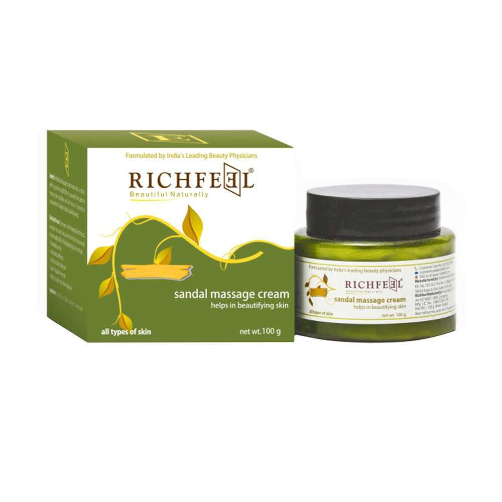 Richfeel Sandal Massage Cream 100gm - RNCK Multi Projects Ltd.
