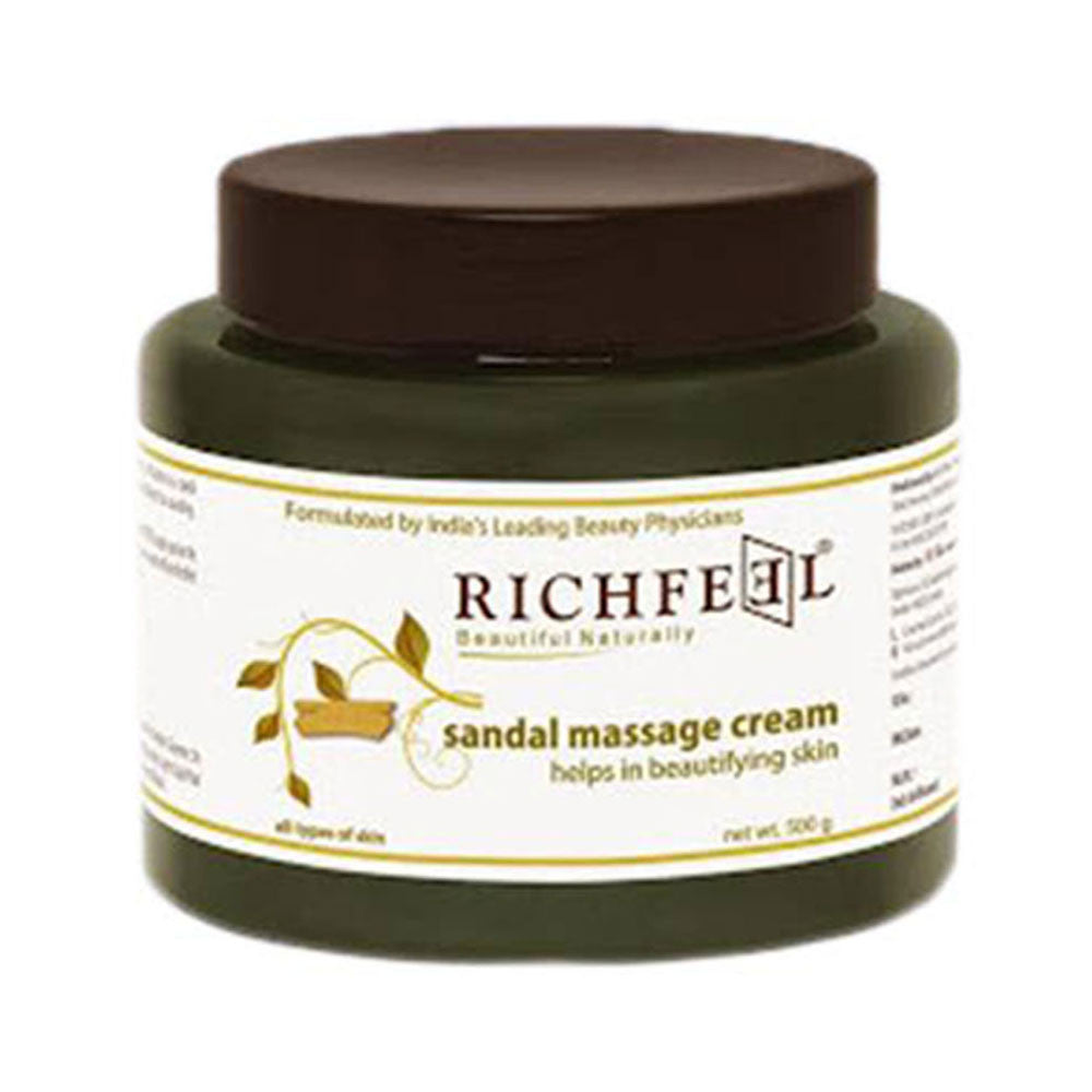 Richfeel Sandal Massage Cream - 500 Gm - RNCK Multi Projects Ltd.
